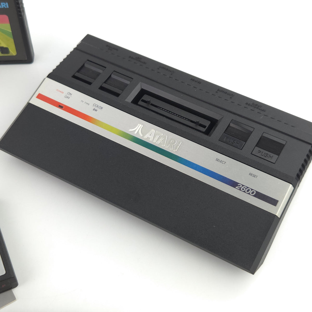 Atari 2600 Konsole Konvolut 5 Spiele ohne Zubehör Paket