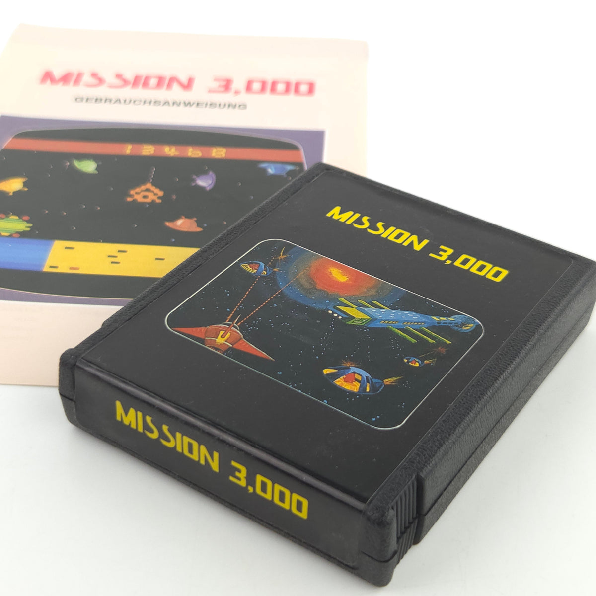 Atari 2600 Spiel Mission 3000 VCS Modul Anleitung PAL