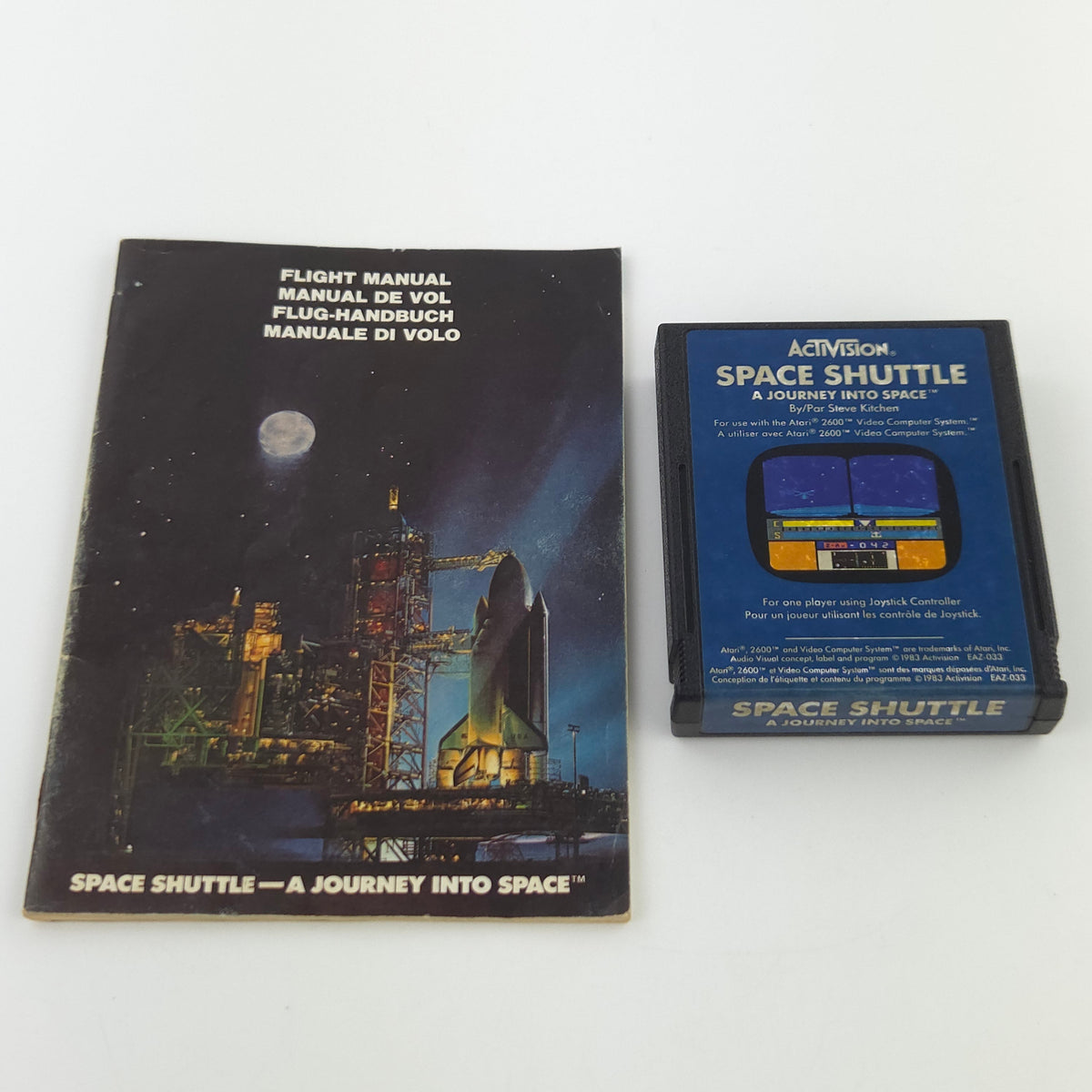 Atari 2600 Spiel Space Shuttle Journey into Space PAL
