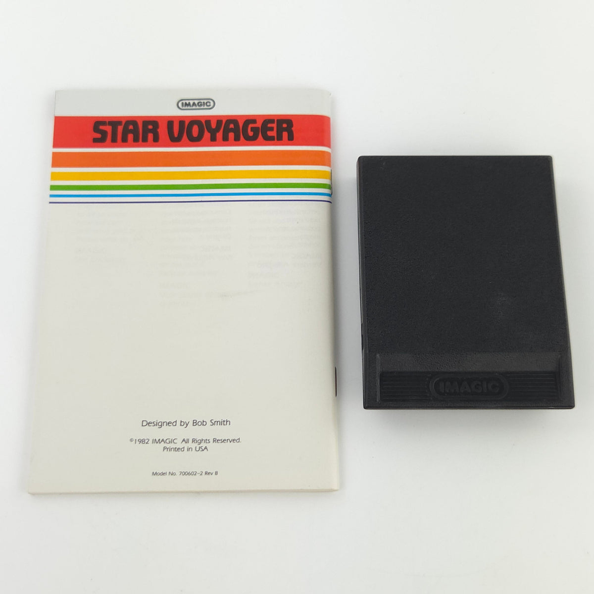 Atari 2600 Spiel Star Voyager VCS Modul Anleitung PAL