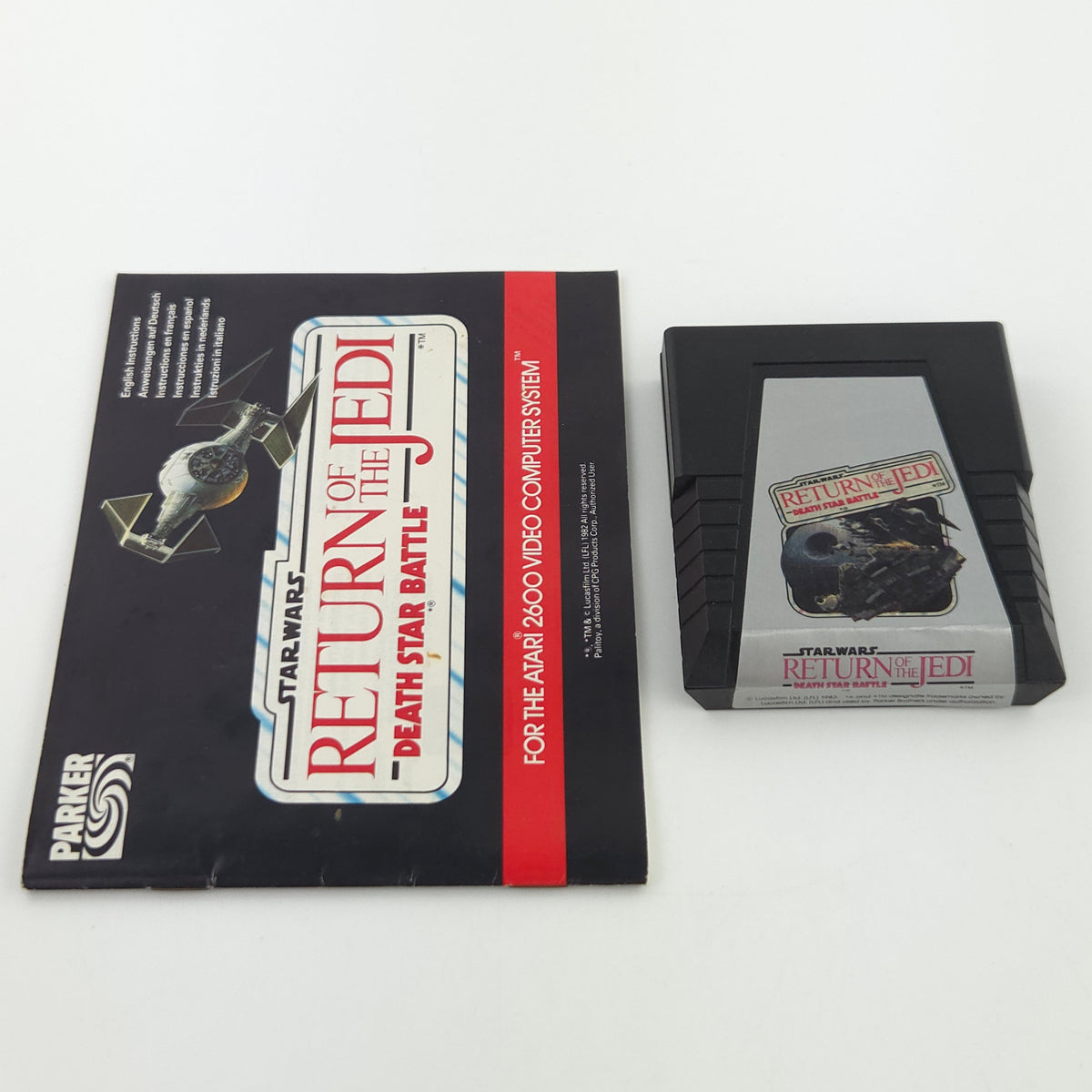 Atari 2600 Spiel Star Wars Return of the Jedi VCS PAL