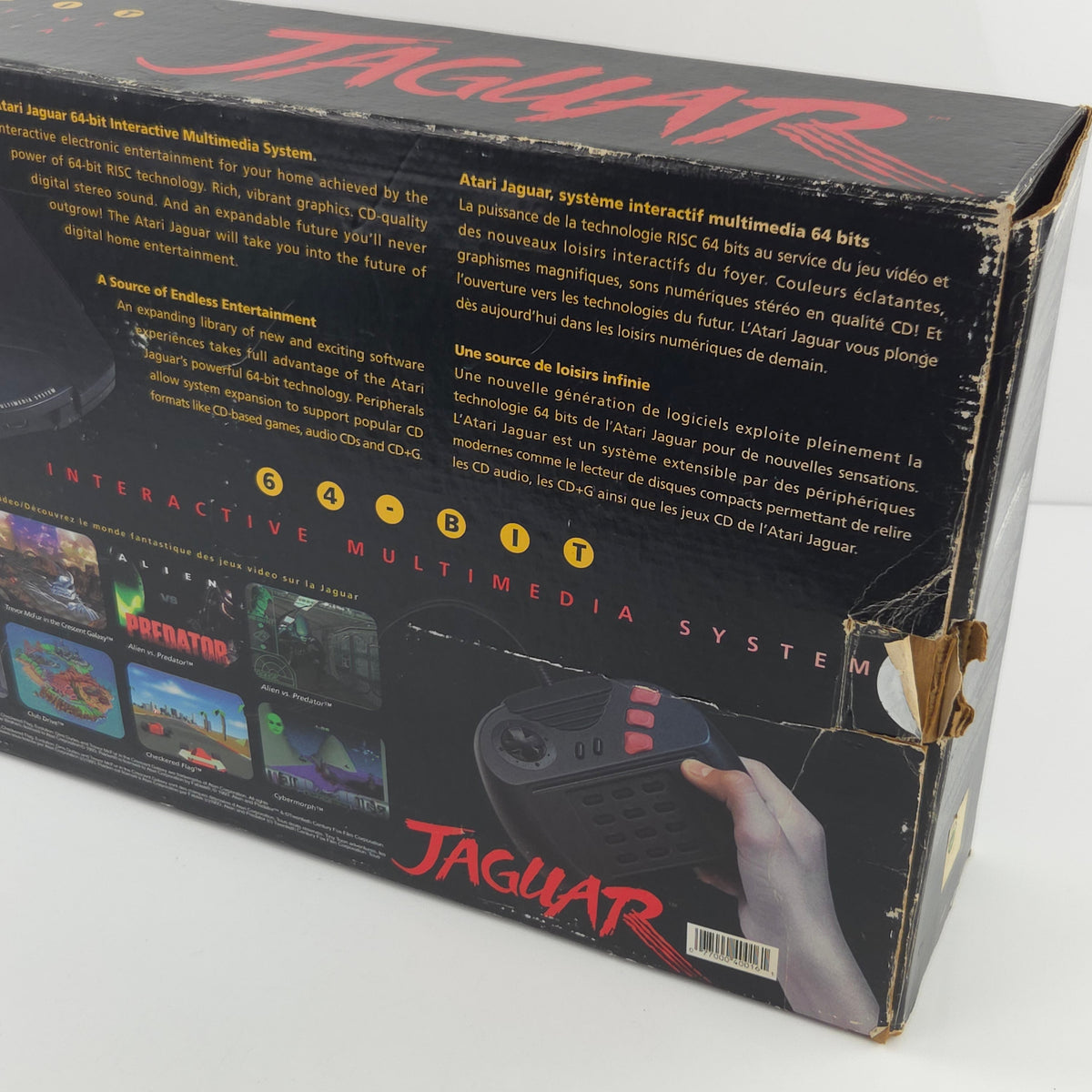Atari Jaguar Konsole OVP PAL Version