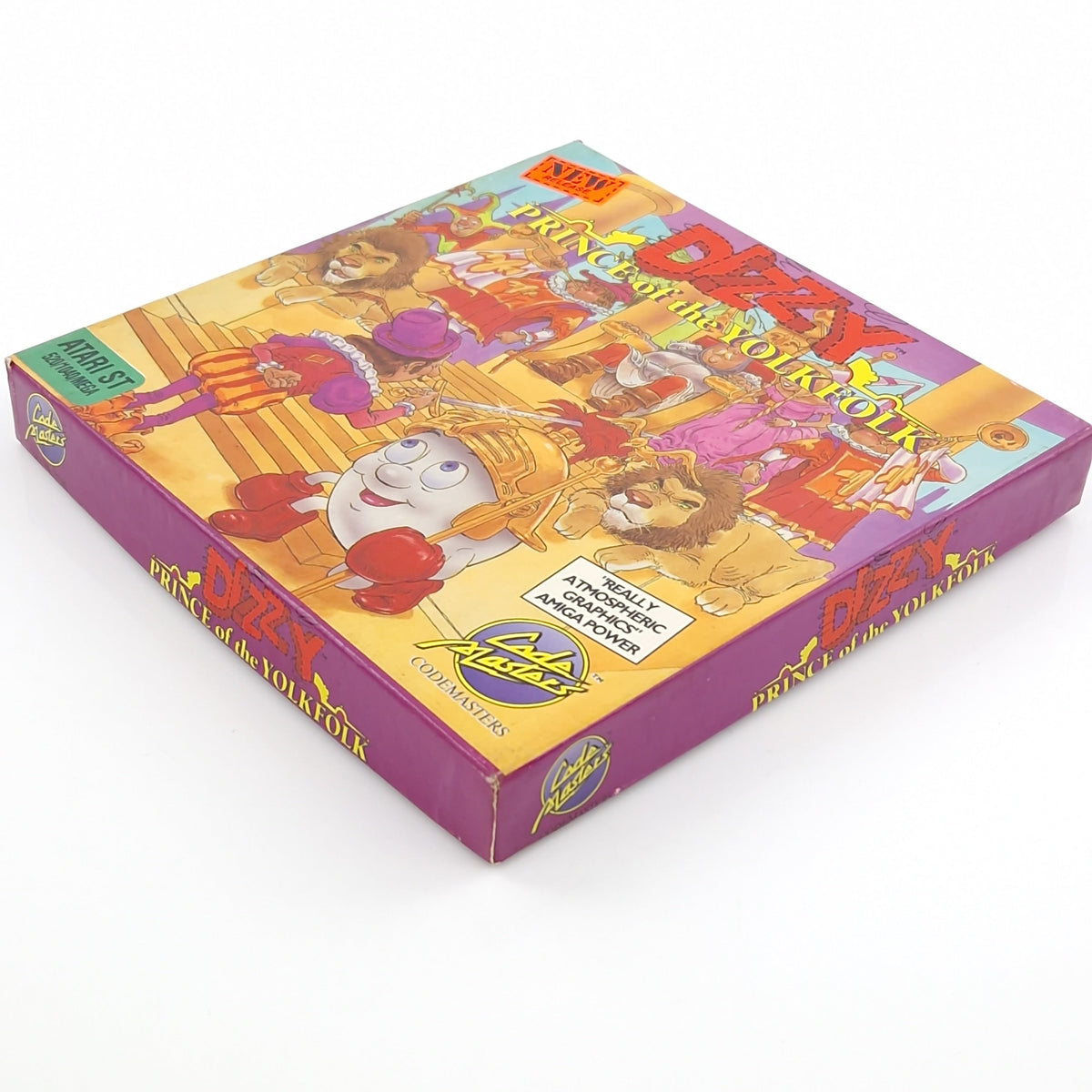 Atari ST Spiel – Dizzy Prince of the YolkFolk OVP Anleitung