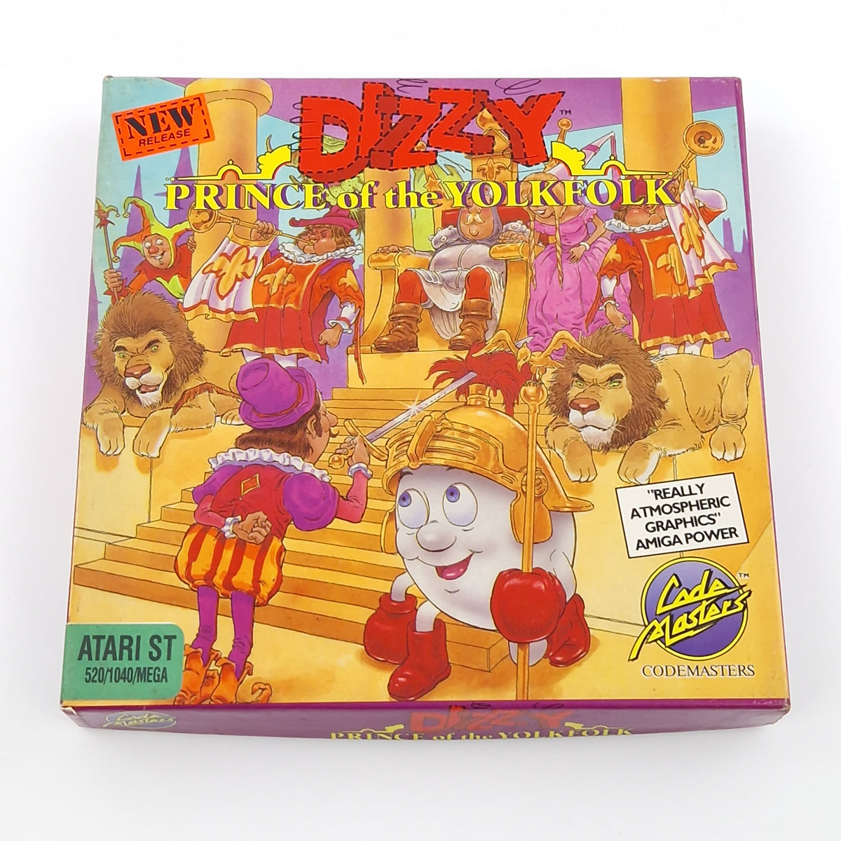 Atari ST Spiel – Dizzy Prince of the YolkFolk OVP Anleitung