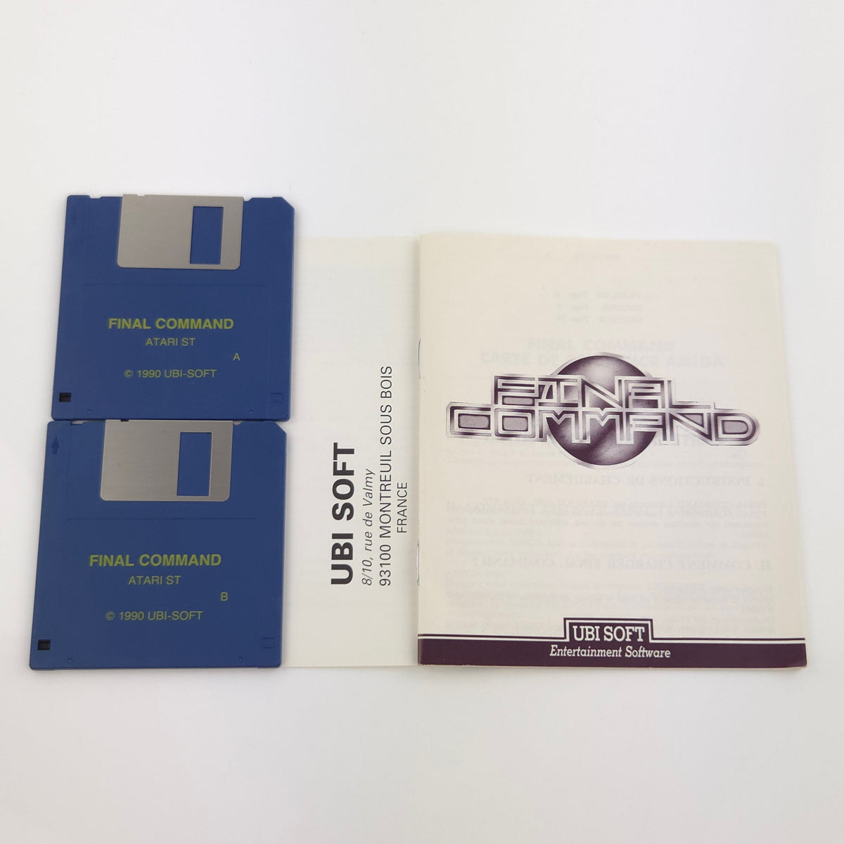 Atari ST Spiel – Final Command OVP Anleitung Diskette