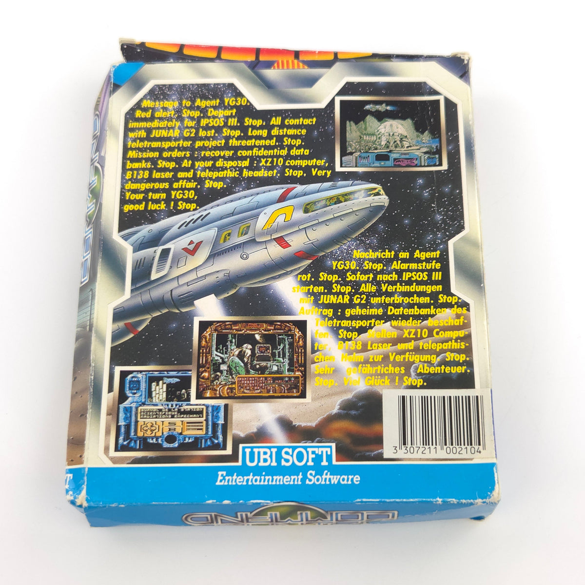 Atari ST Spiel – Final Command OVP Anleitung Diskette