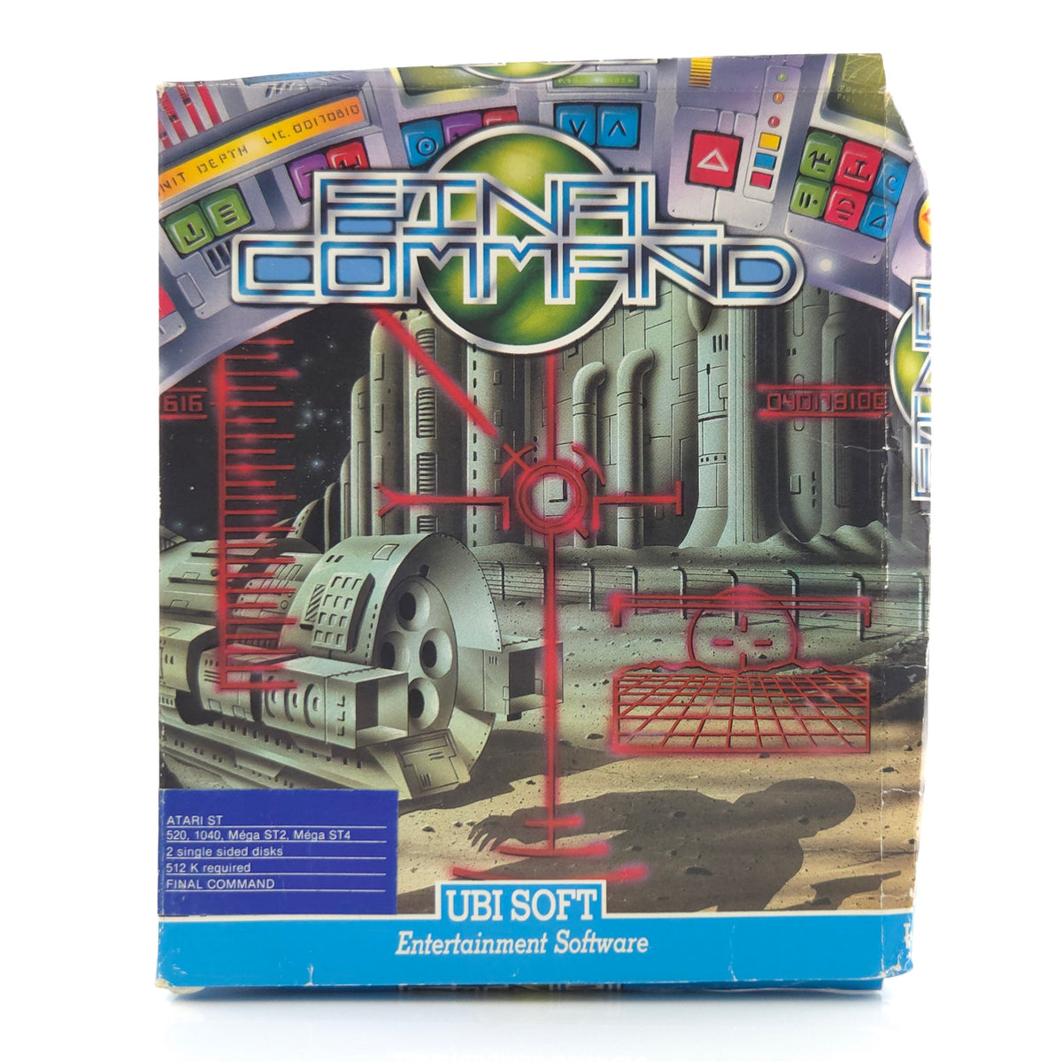 Atari ST Spiel – Final Command OVP Anleitung Diskette