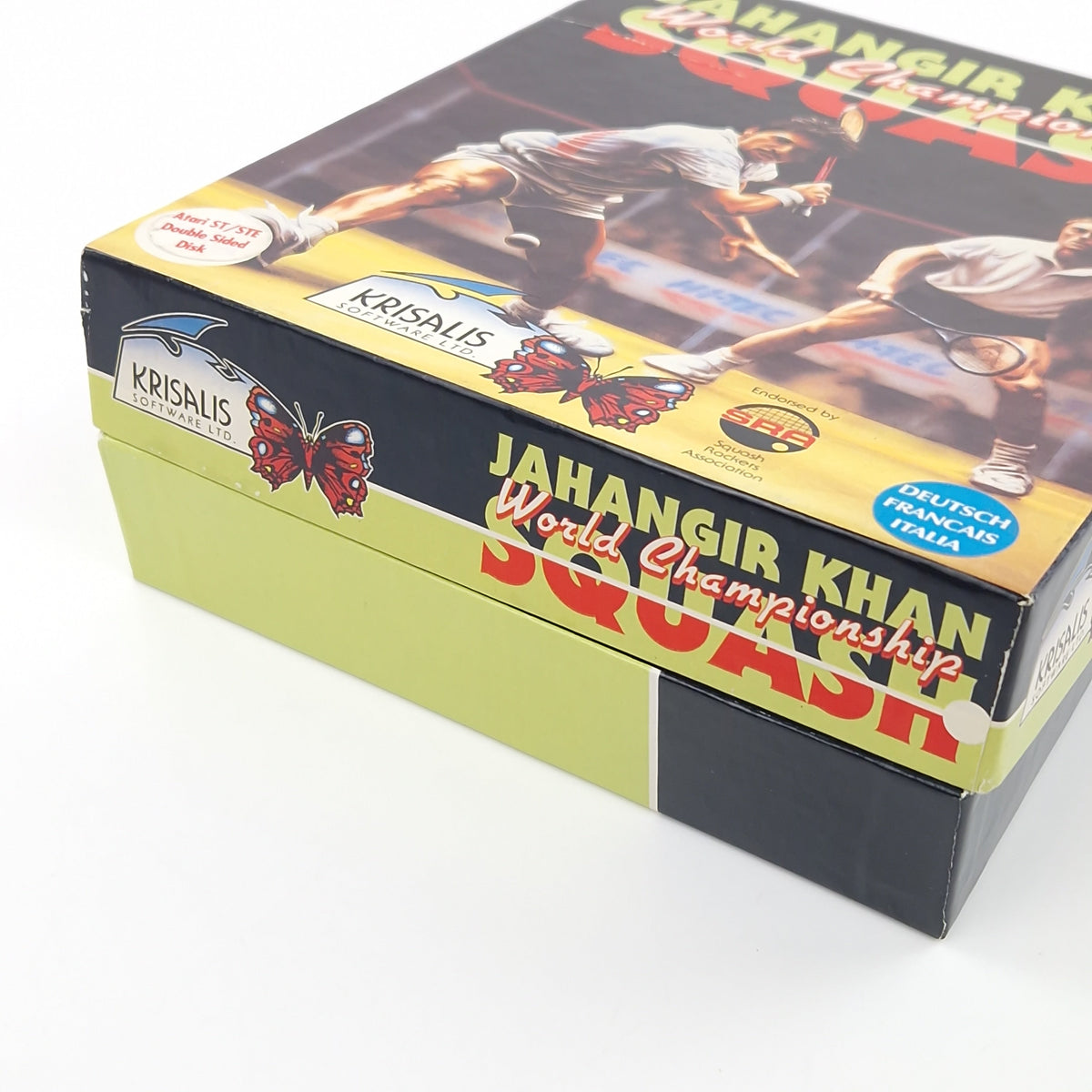 Atari ST Spiel – Jahangir Khan World Championship Squash OVP