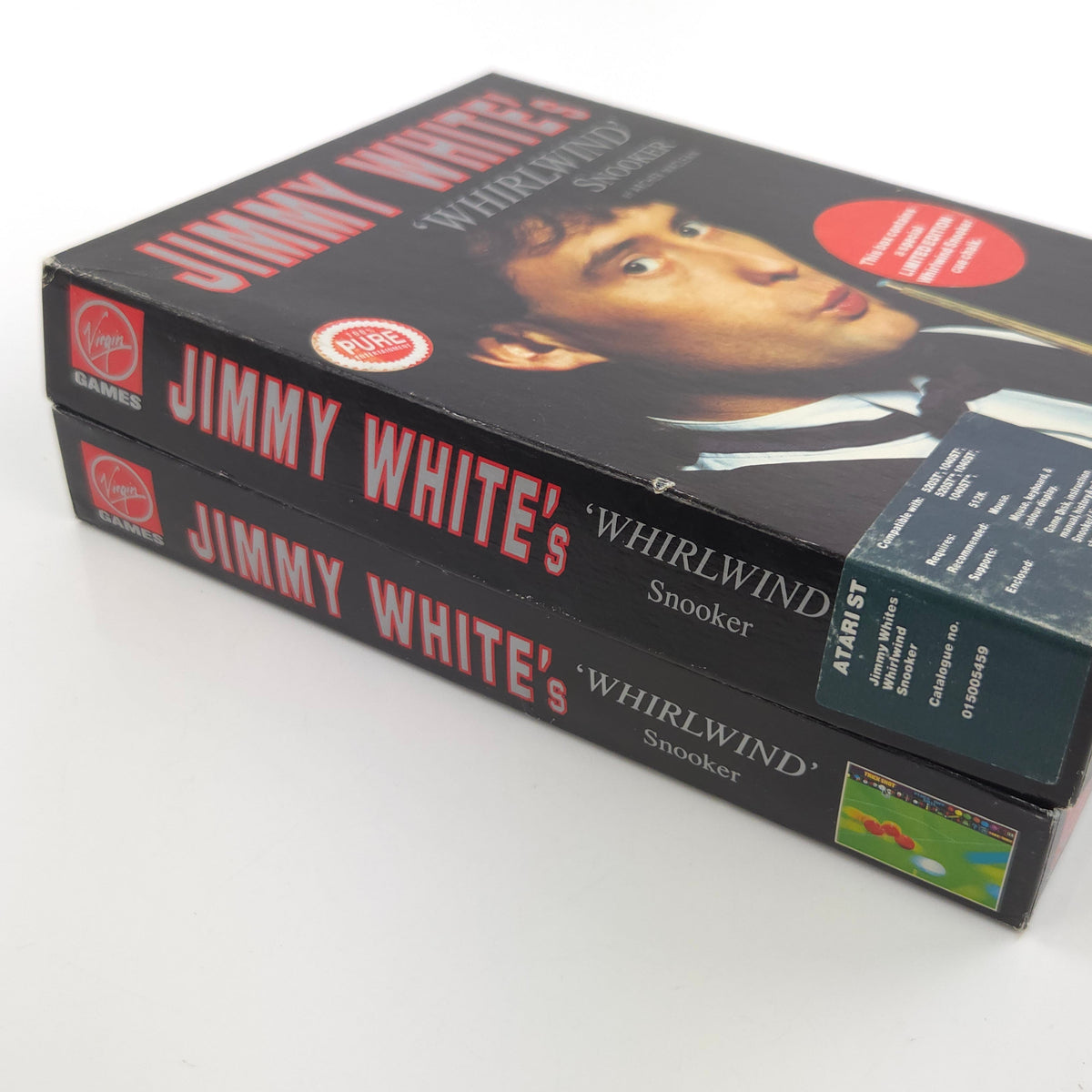 Atari ST Spiel – Jimmy Whites Whirlwind Snooker OVP