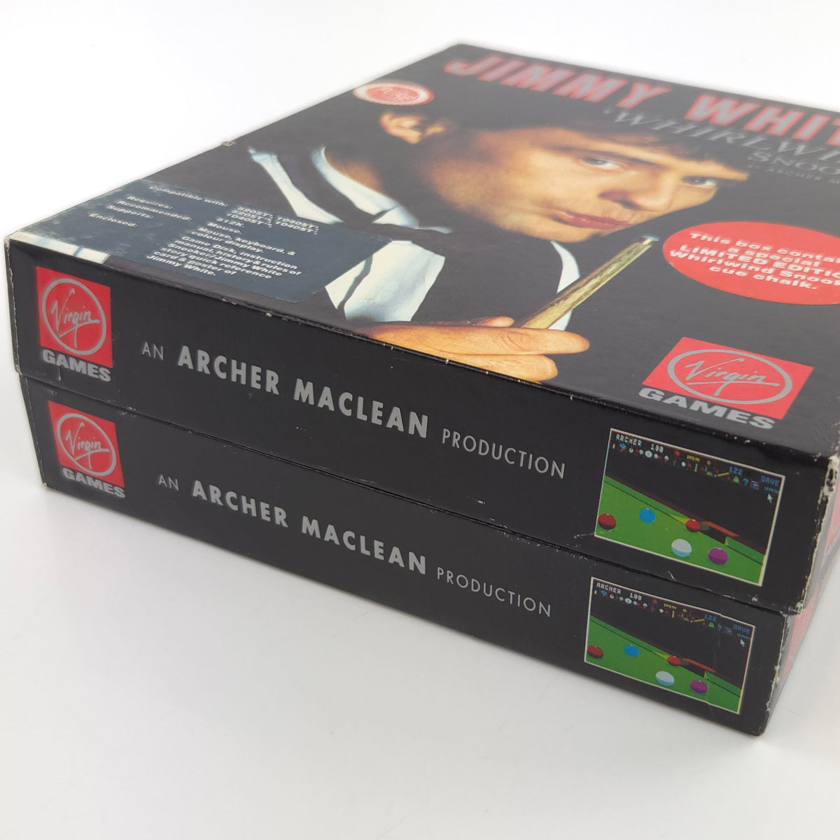 Atari ST Spiel – Jimmy Whites Whirlwind Snooker OVP