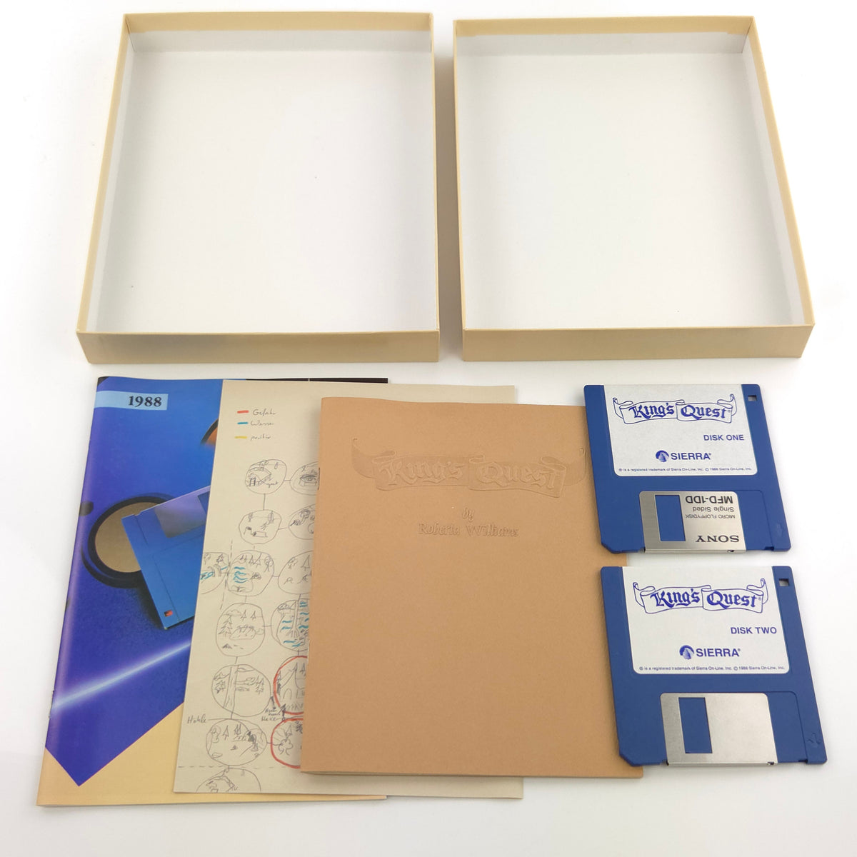 Atari ST Spiel – Kings Quest Quest for the Crown OVP