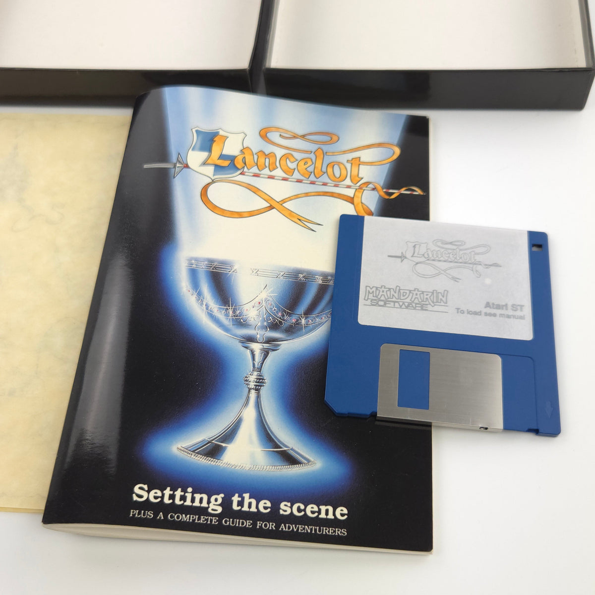 Atari ST Spiel – Lancelot OVP Diskette Anleitung Level 9