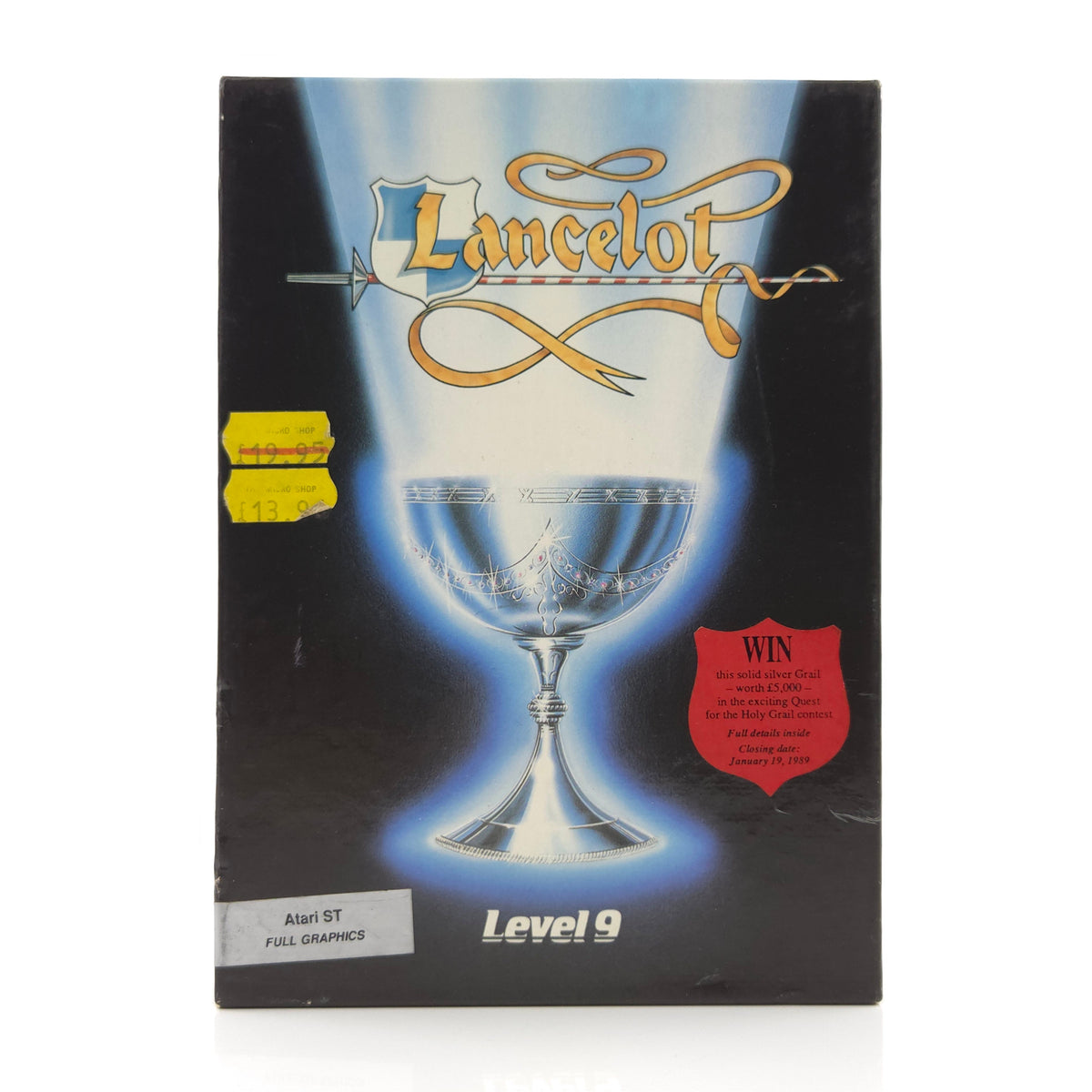 Atari ST Spiel – Lancelot OVP Diskette Anleitung Level 9