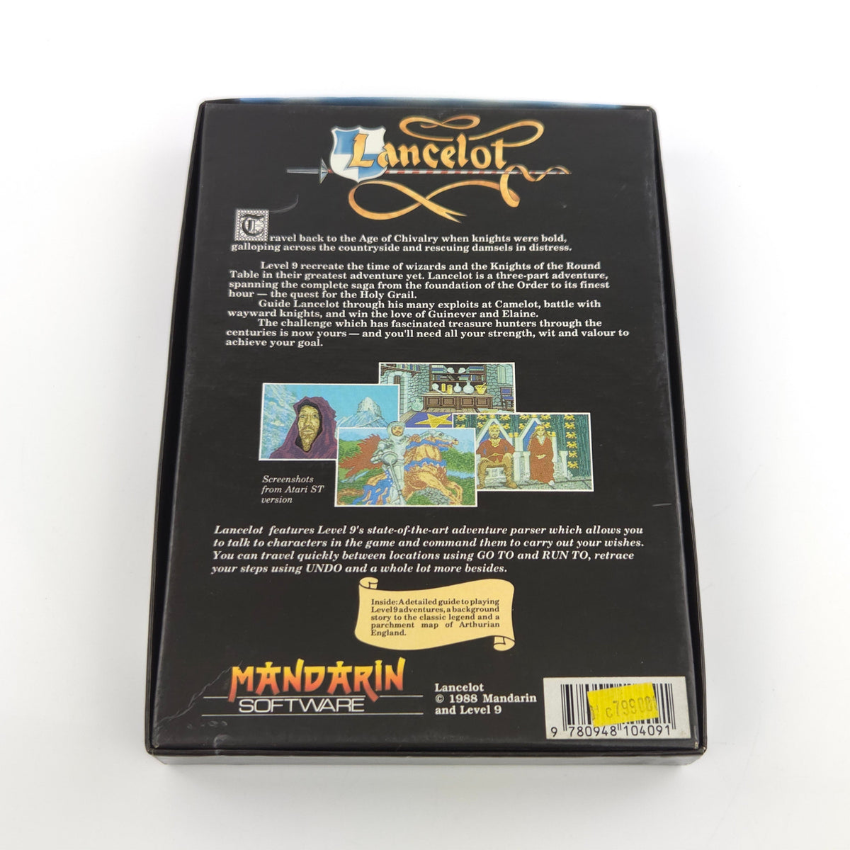 Atari ST Spiel – Lancelot OVP Diskette Anleitung Level 9