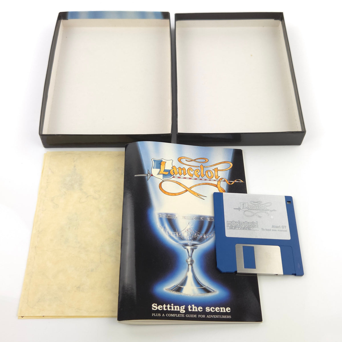 Atari ST Spiel – Lancelot OVP Diskette Anleitung Level 9
