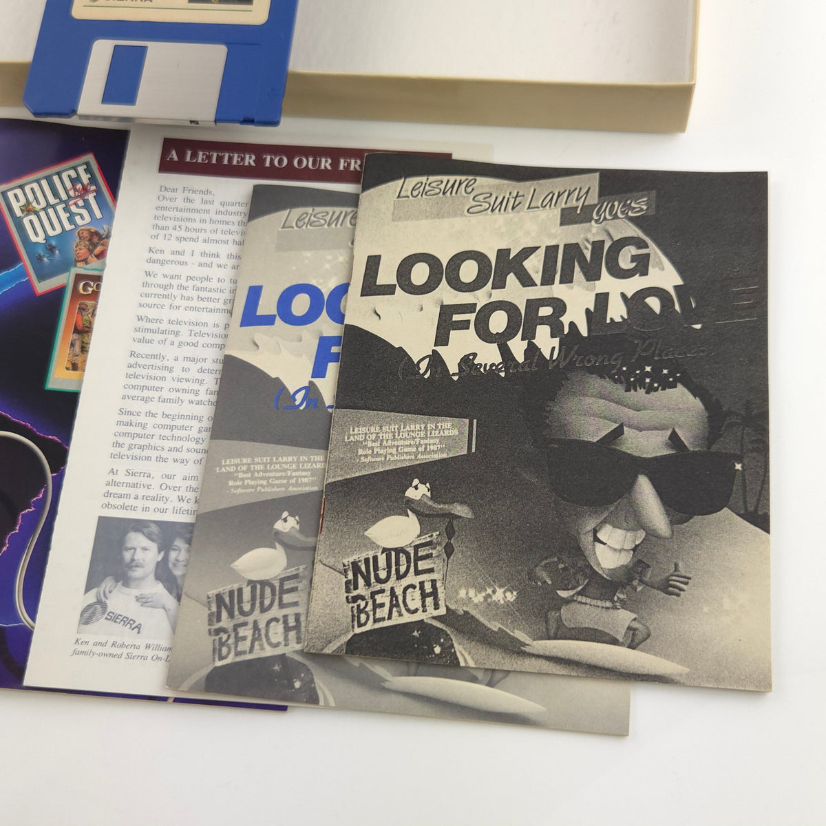 Atari ST Spiel – Leisure Suit Larry goes Looking (OVP)