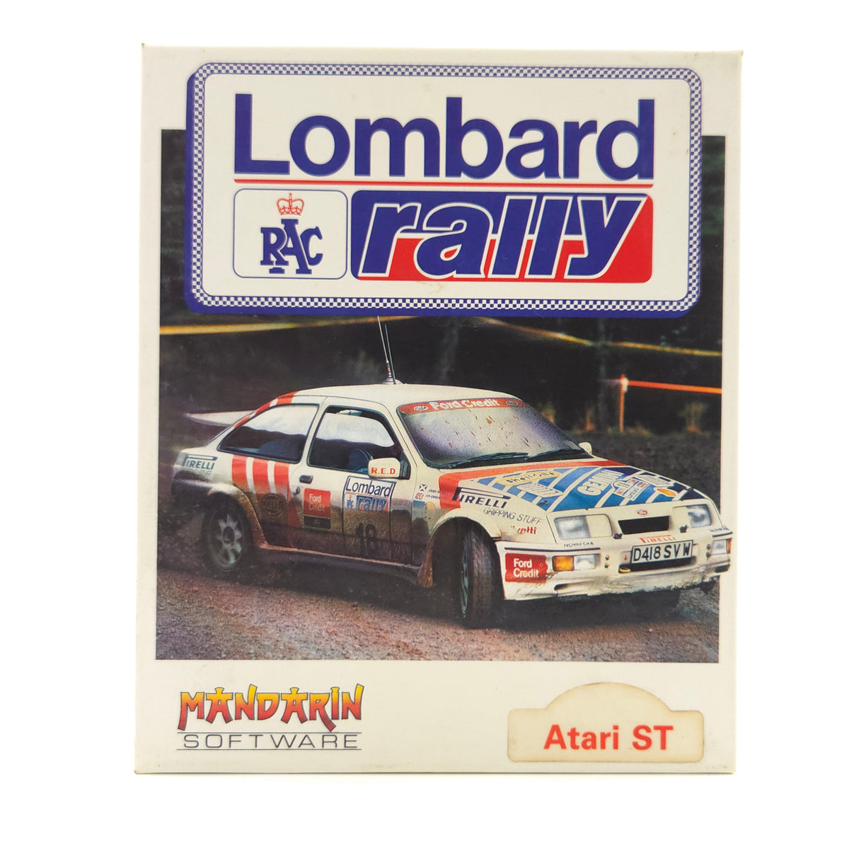 Atari ST Spiel – Lombard Rally OVP Diskette Anleitung