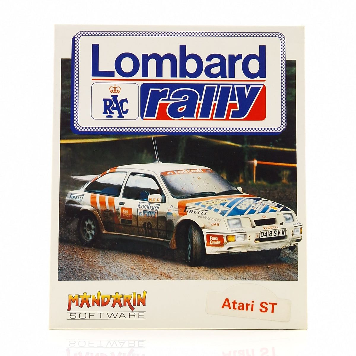 Atari ST Spiel – Lombard Rally Diskette OVP Anleitung