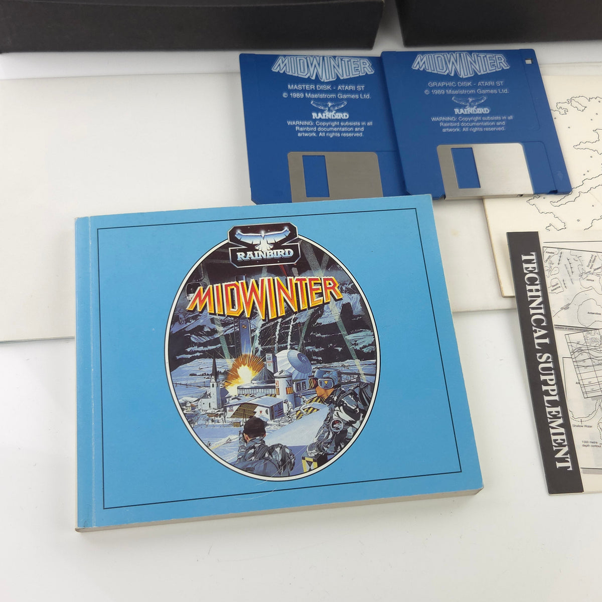 Atari ST Spiel – Midwinter I II Flames of Freedom OVP
