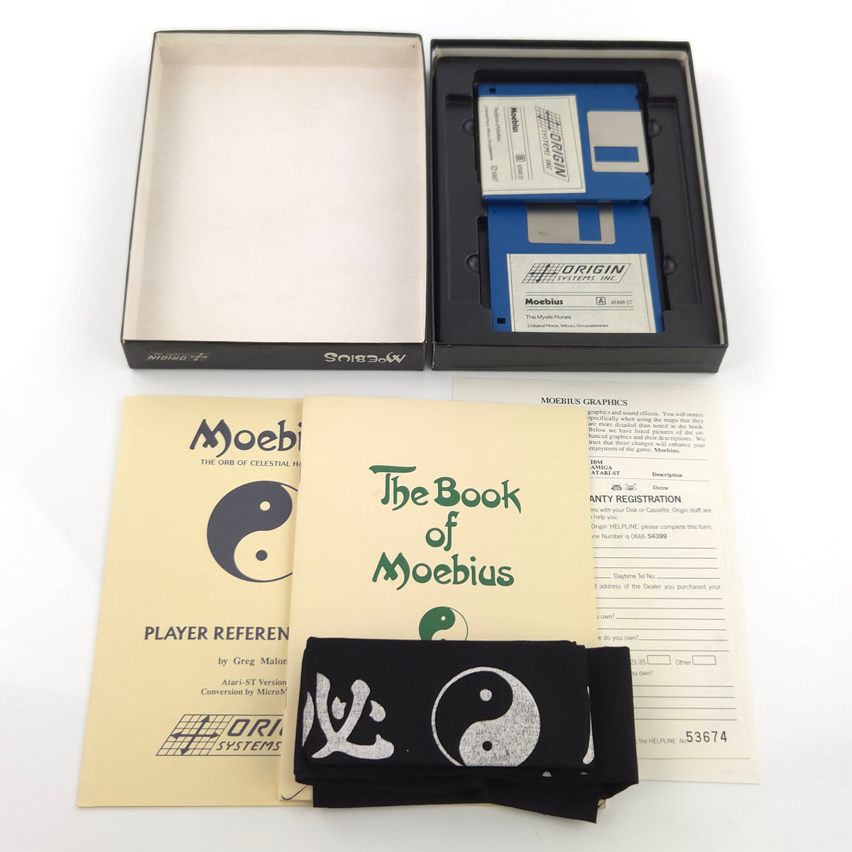 Atari ST Spiel – Moebius The Orb of Celestial Harmony OVP