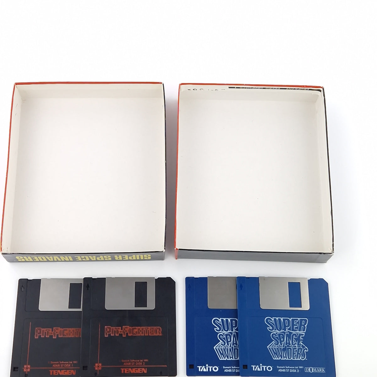 Atari ST Spiel – Pit-Fighter & Space Invaders (OVP)