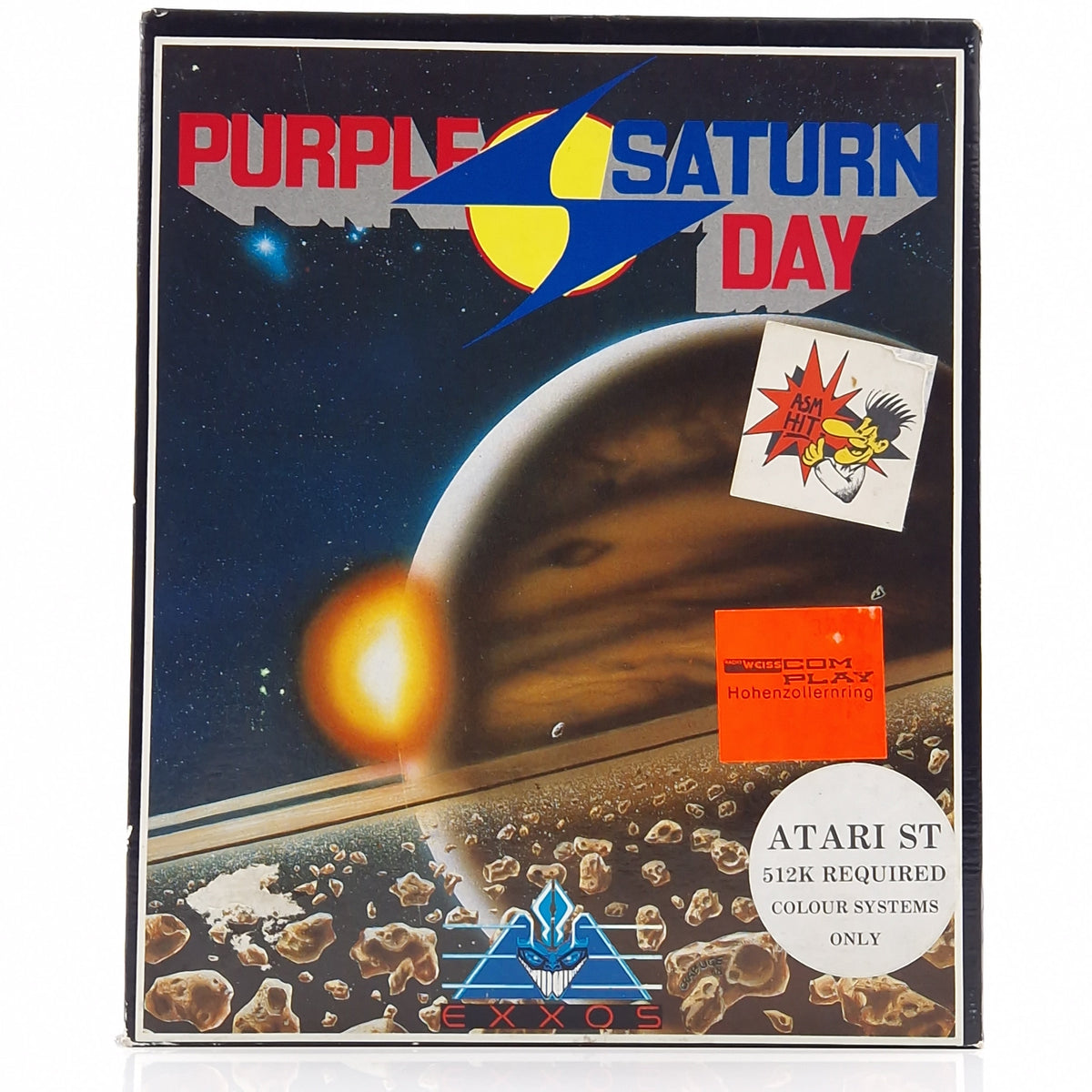 Atari ST Spiel – Purple Saturn Day OVP Anleitung Diskette