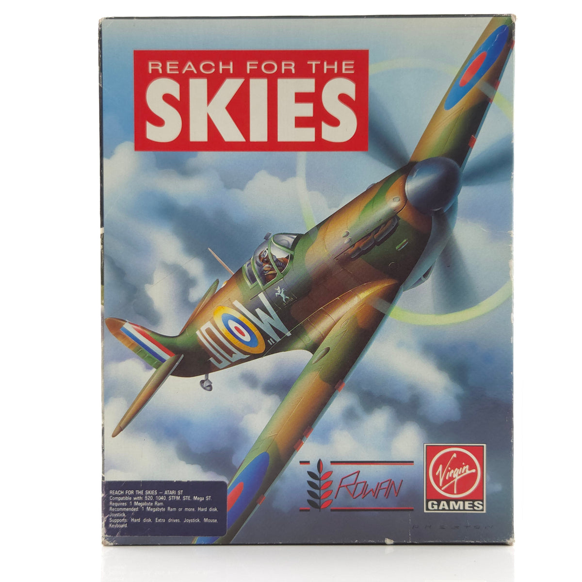 Atari ST Spiel – Reach for the Skies OVP Big Box
