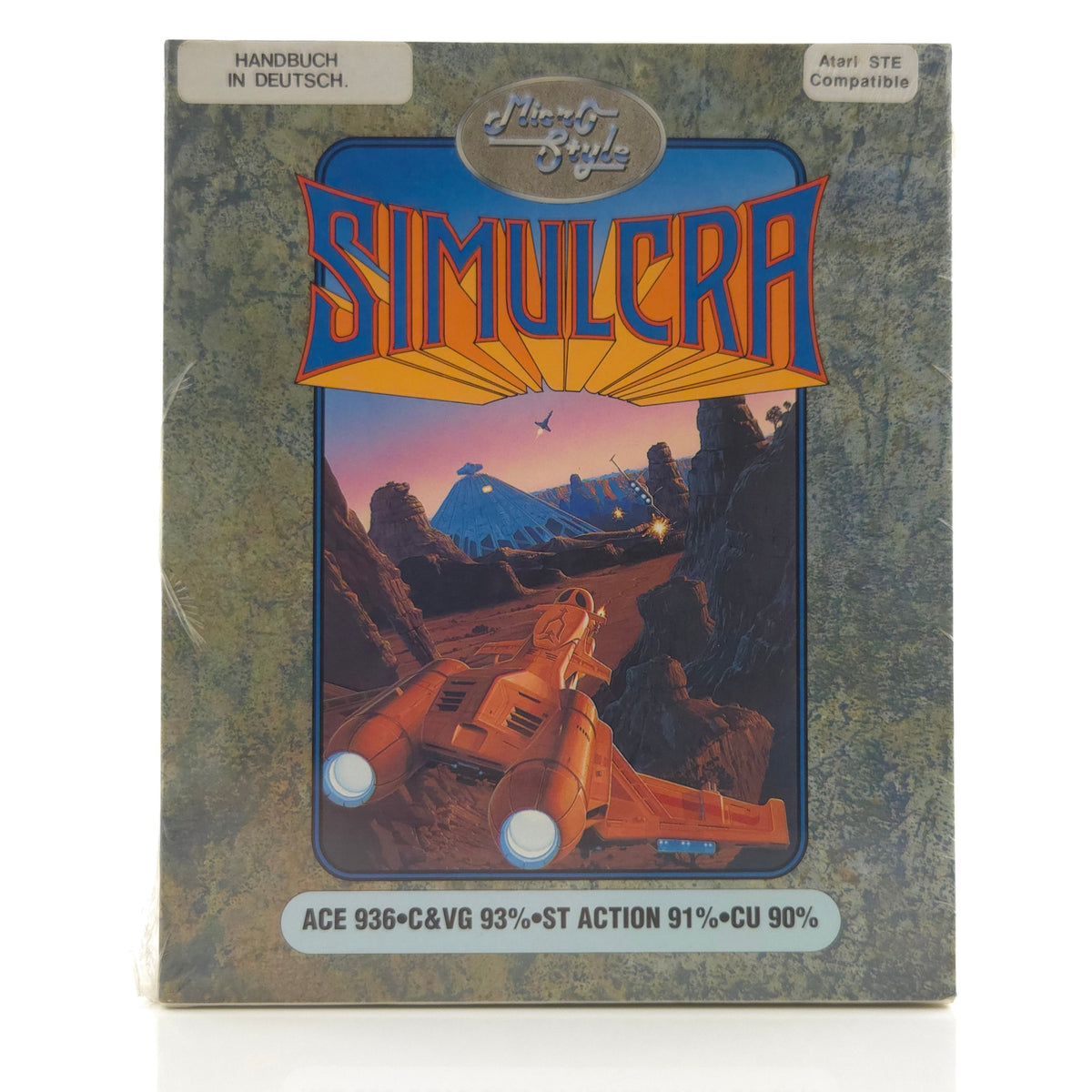Atari ST Spiel – Simulcra OVP Sealed Diskette Neu