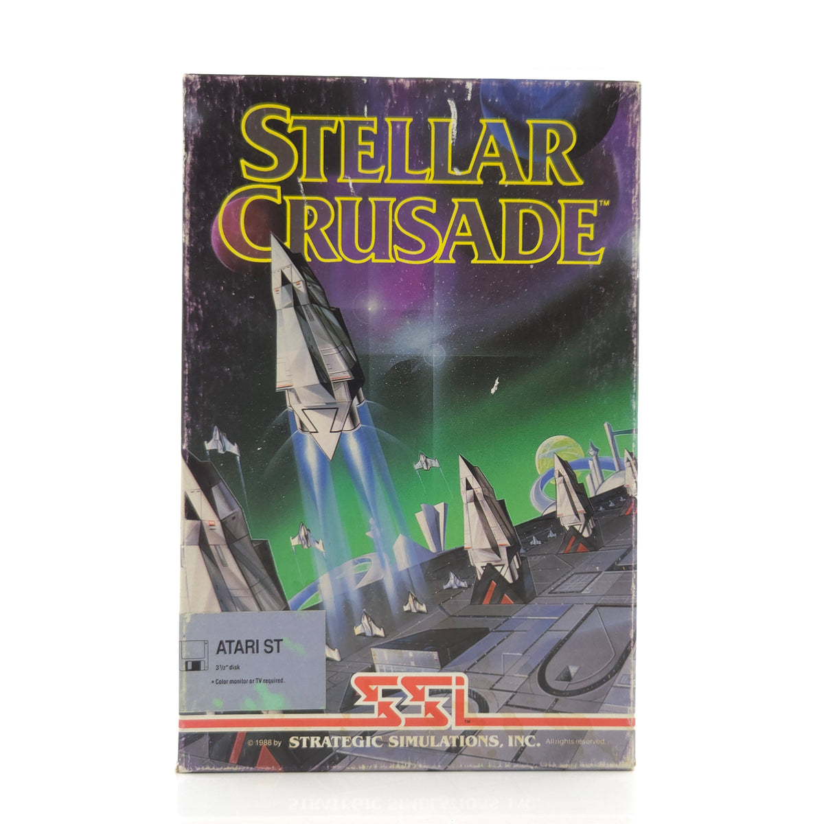 Atari ST Spiel – Stellar Crusade Diskette Anleitung OVP
