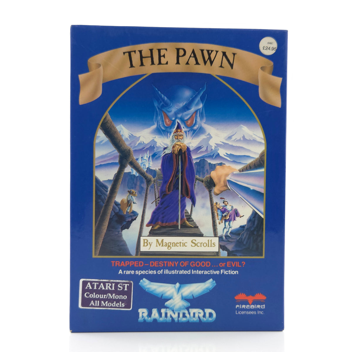 Atari ST Spiel – The Pawn Diskette Anleitung OVP