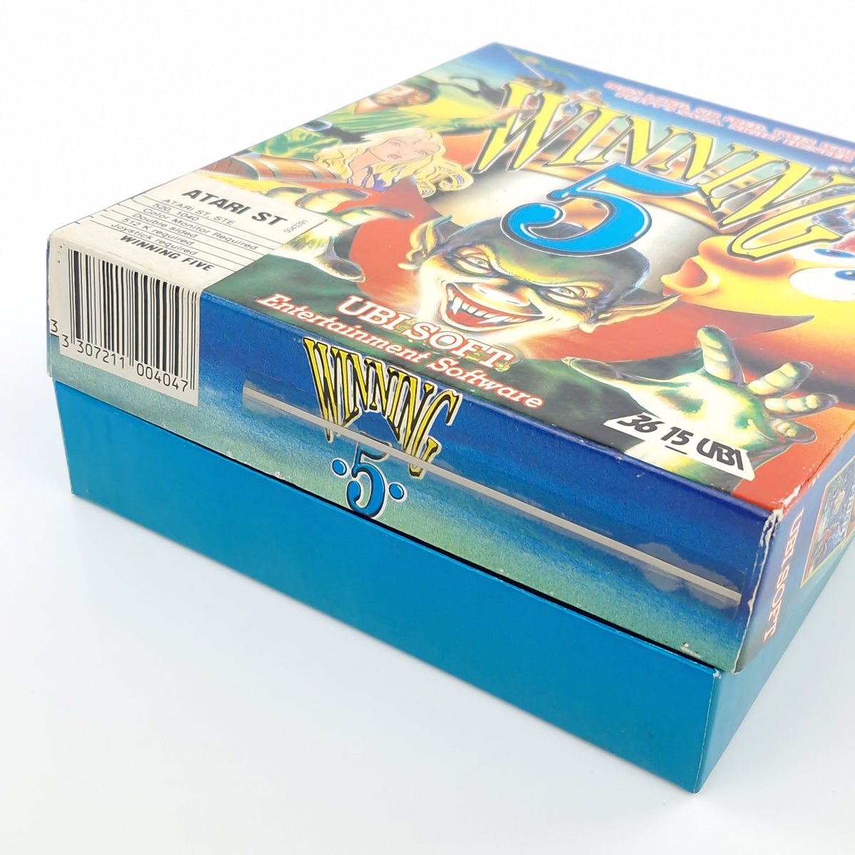 Atari ST Spiel – Winning 5 OVP Anleitung Ubisoft