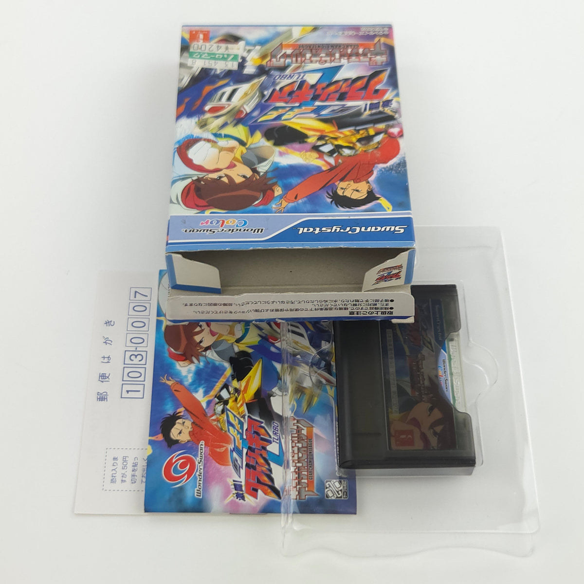 Wonderswan Spiel – Crash Gear Turbo Gear Champion League OVP