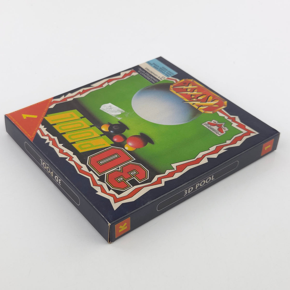 Commodore Amiga Spiel – 3D Pool (OVP PAL)