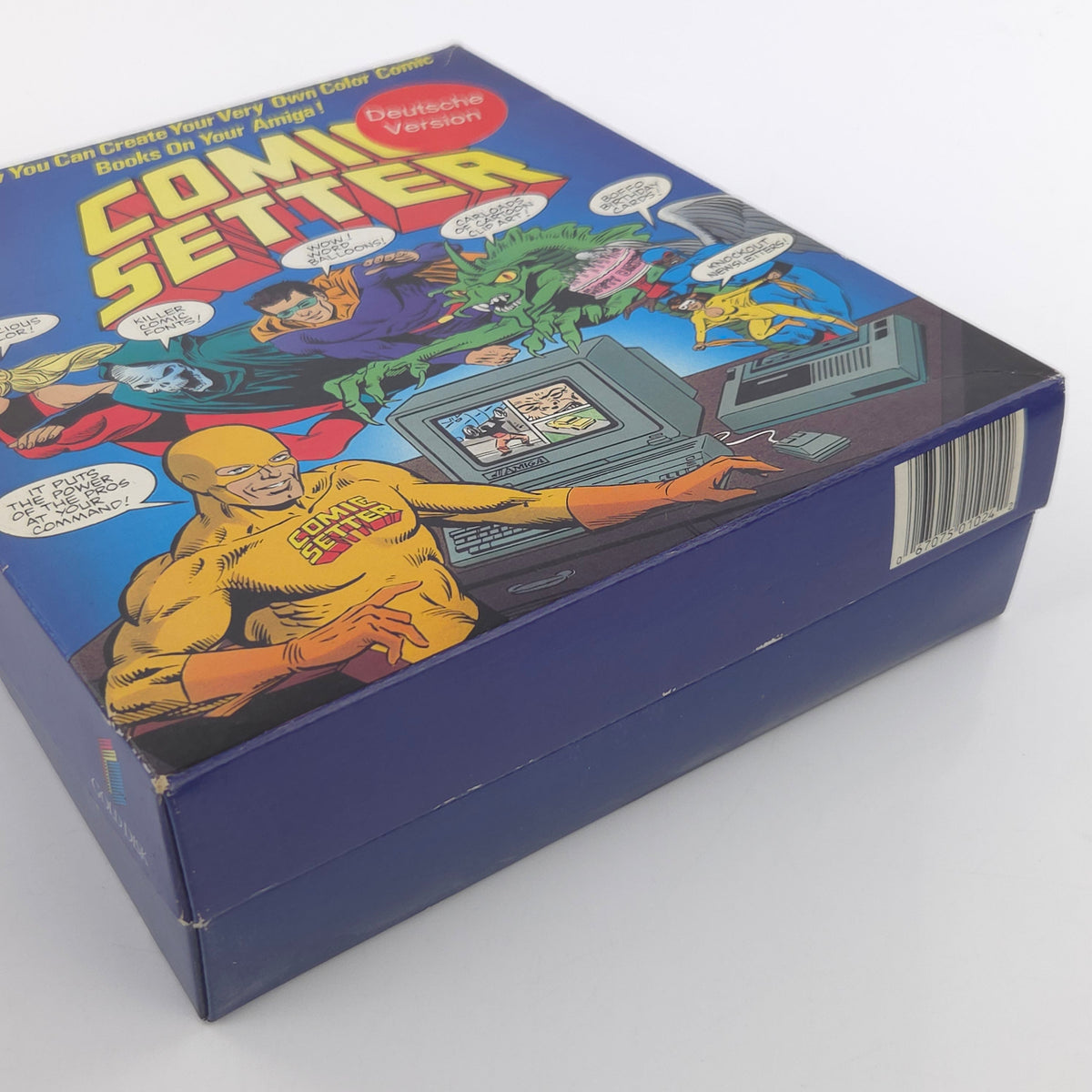 Amiga Spiel Comic Setter Big Box OVP PAL CBM Disk