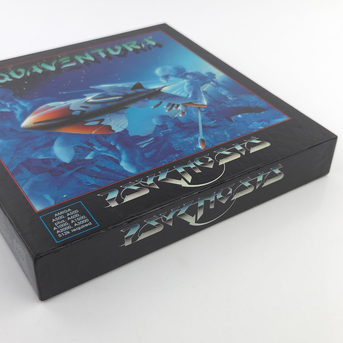 Amiga Spiel Aquaventura Big Box OVP PAL Psygnosis 1992