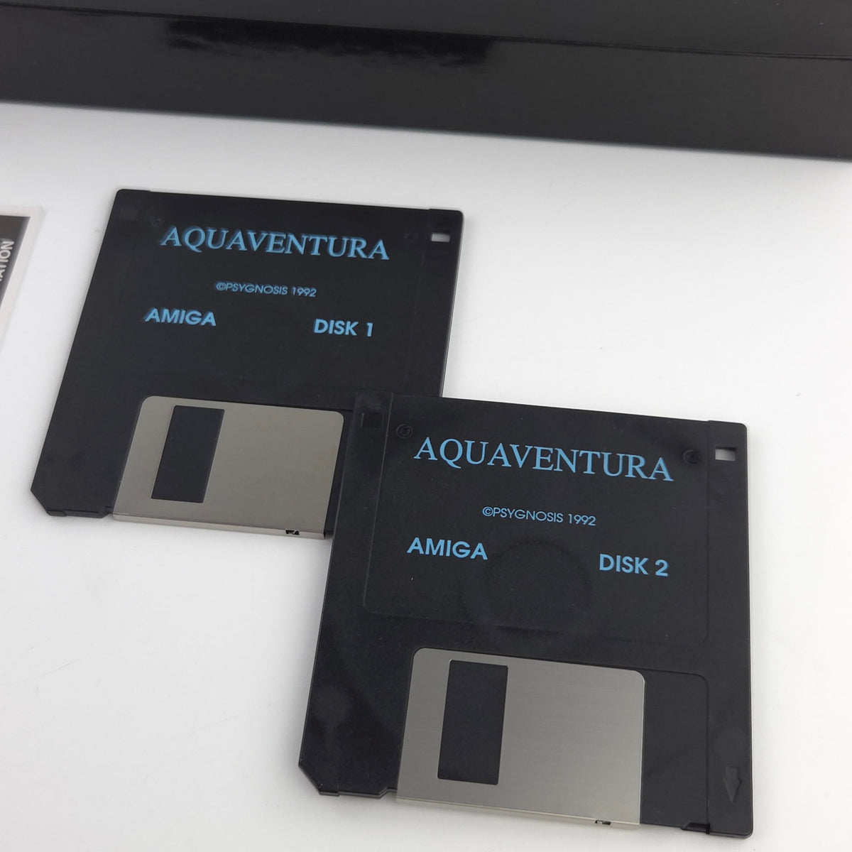 Amiga Spiel Aquaventura Big Box OVP PAL Psygnosis 1992