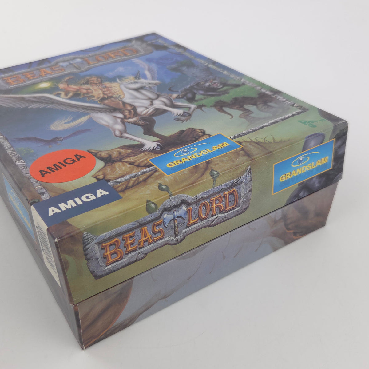 Amiga Spiel Beast Lord Big Box OVP PAL Diskette Grandslam