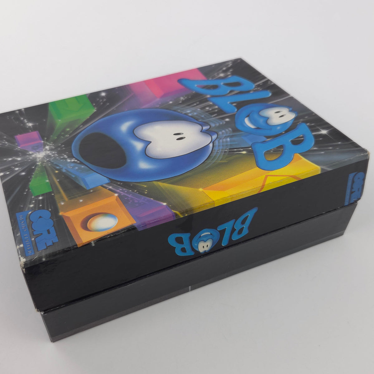 Amiga Spiel BLOB Big Box OVP CBM Diskette PAL Core Design