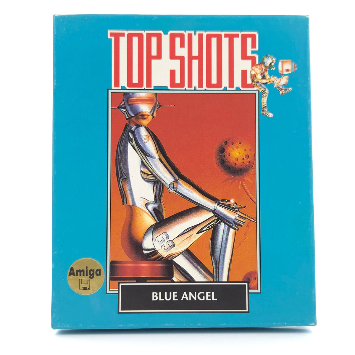 Commodore Amiga Spiel Blue Angel Top Shots OVP PAL 1989