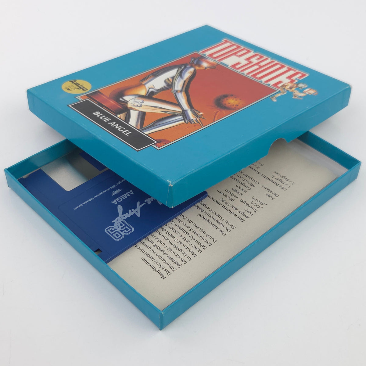 Commodore Amiga Spiel Blue Angel Top Shots OVP PAL 1989