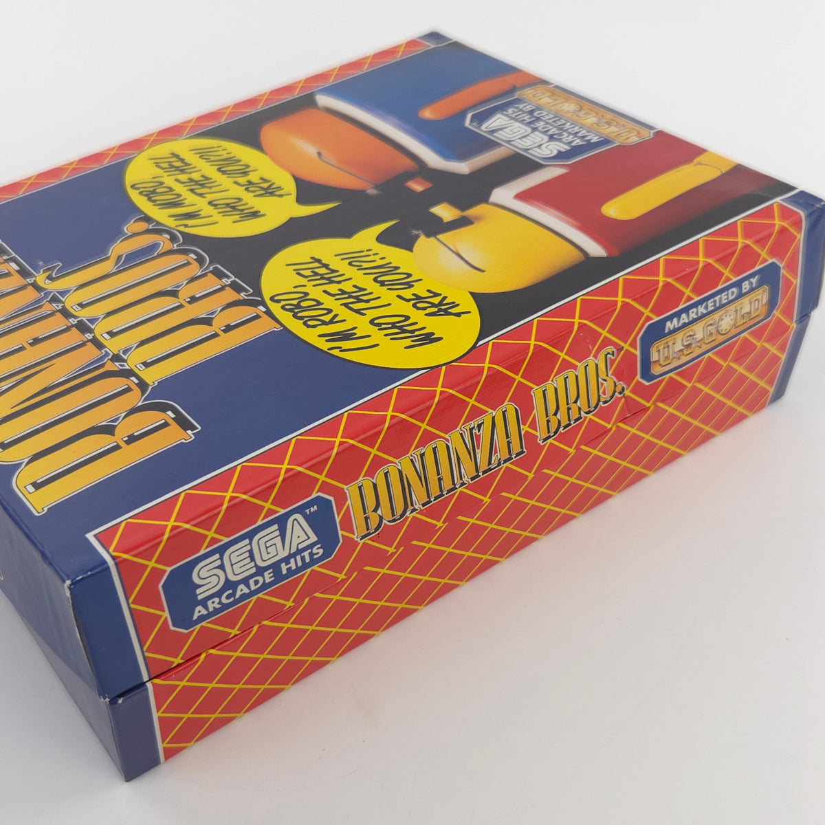 Amiga Spiel Bonanza Bros. Big Box OVP PAL US Gold CBM