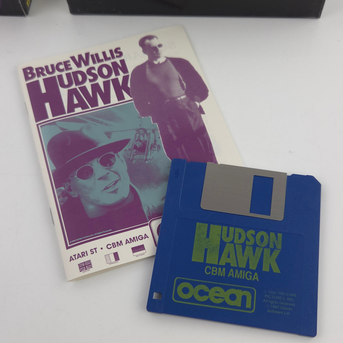 Amiga Spiel Hudson Hawk Big Box OVP Cap PAL CBM