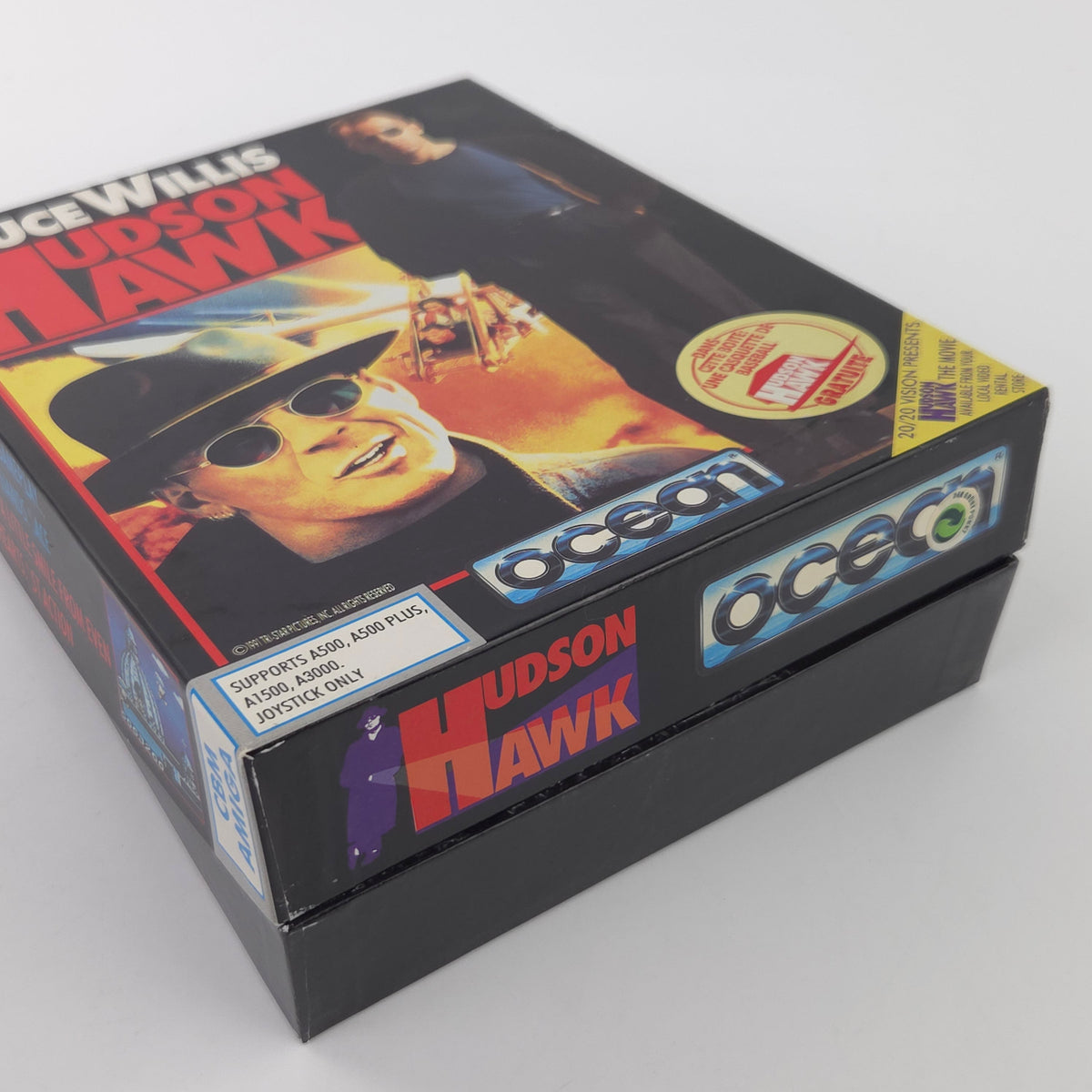 Amiga Spiel Hudson Hawk Big Box OVP Cap PAL CBM