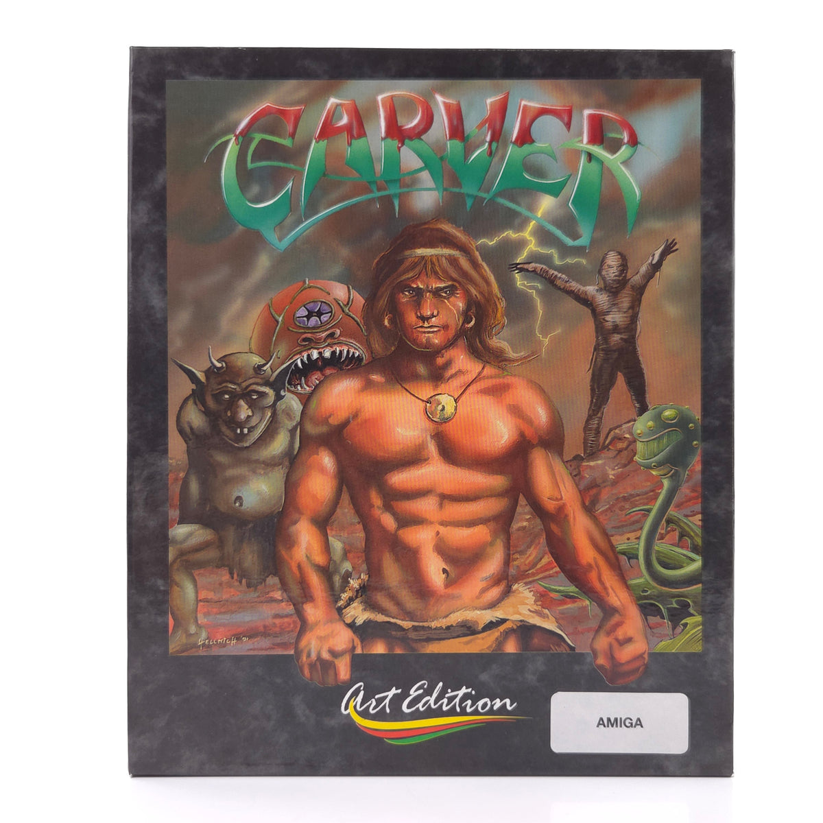 Commodore Amiga Spiel – Carver (OVP CIB PAL)