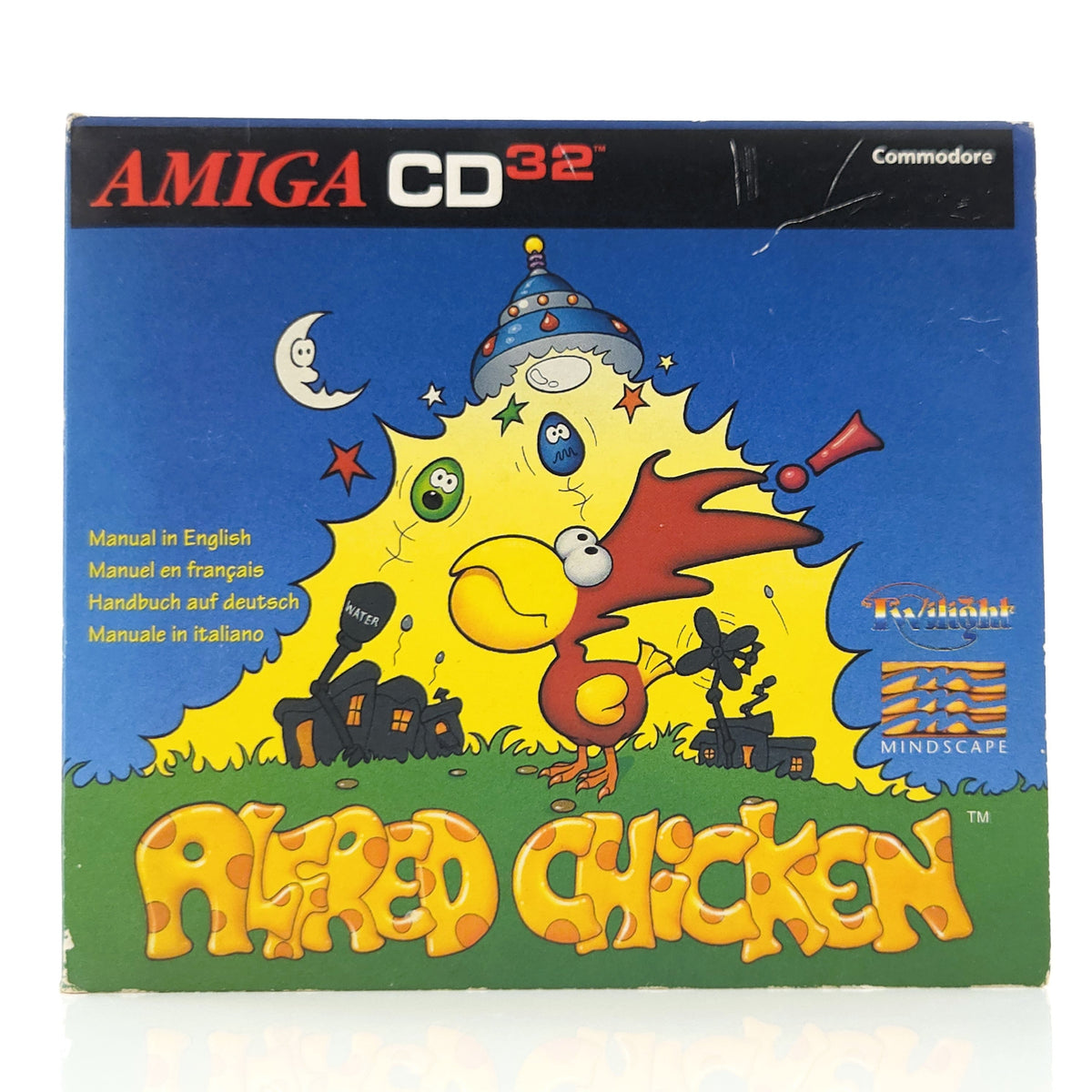Commodore Amiga CD32 Spiel – Alfred Chicken OVP