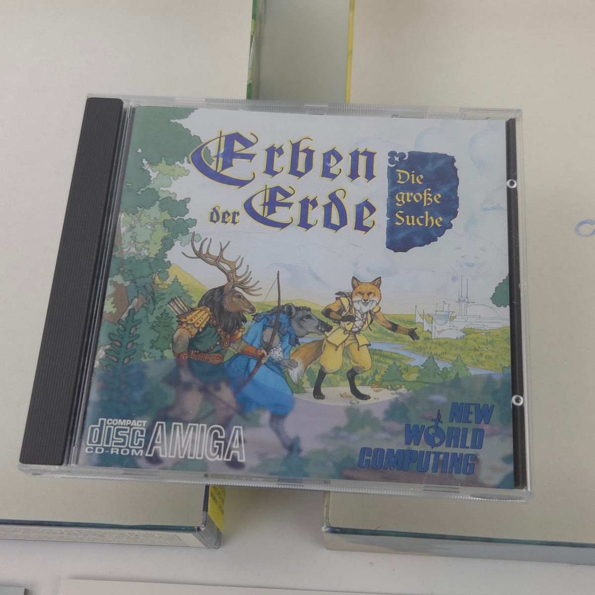 Amiga CD Spiel Erben der Erde Die große Suche OVP PAL