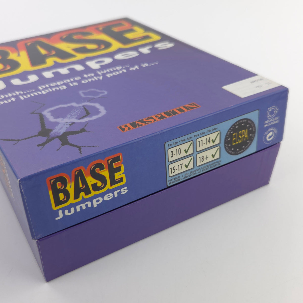 Amiga CD32 Spiel BASE Jumpers Big Box OVP PAL Rasputin