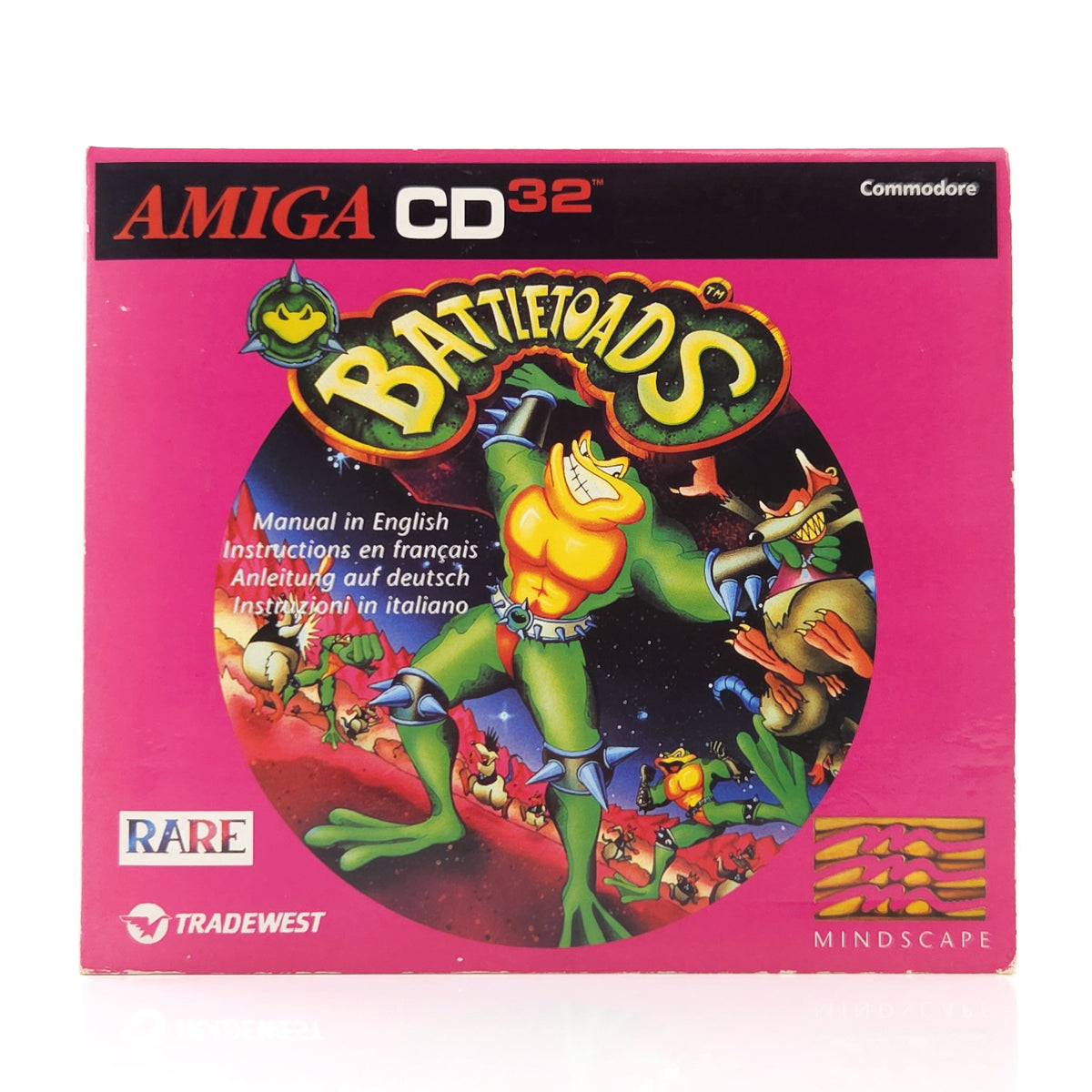 Commodore Amiga CD32 Spiel – Battletoads (OVP)