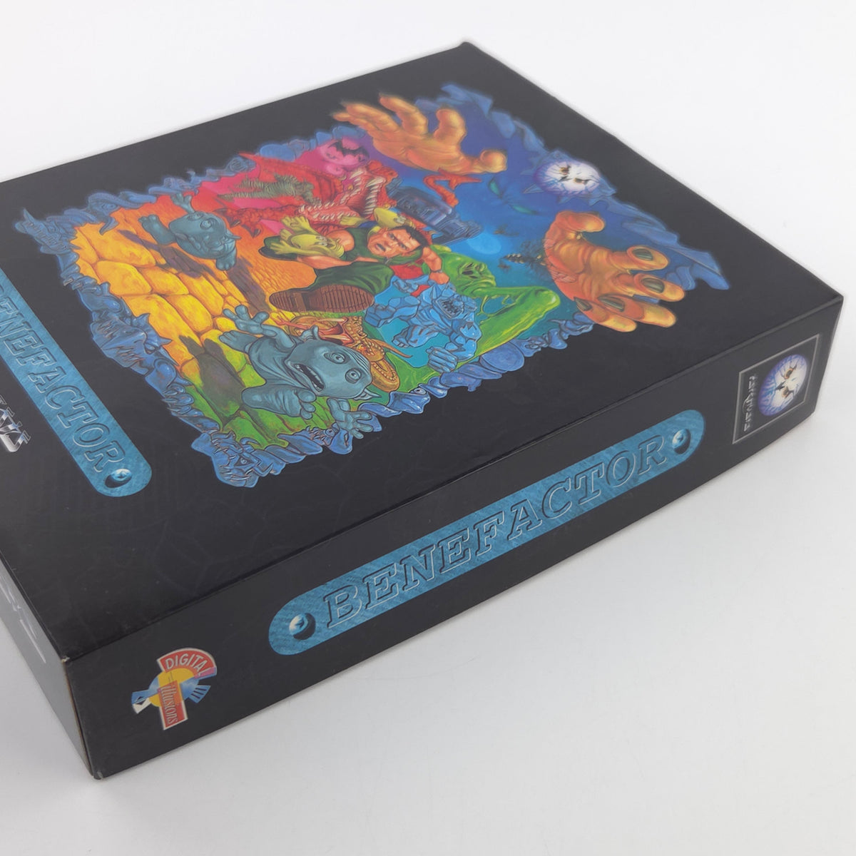 Amiga CD32 Spiel Benefactor Big Box OVP PAL Psygnosis