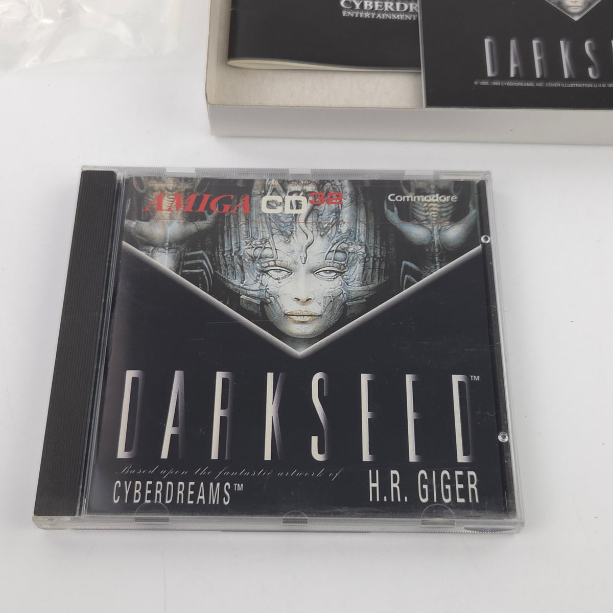 Amiga CD32 Spiel Darkseed Big Box OVP PAL Cyberdreams